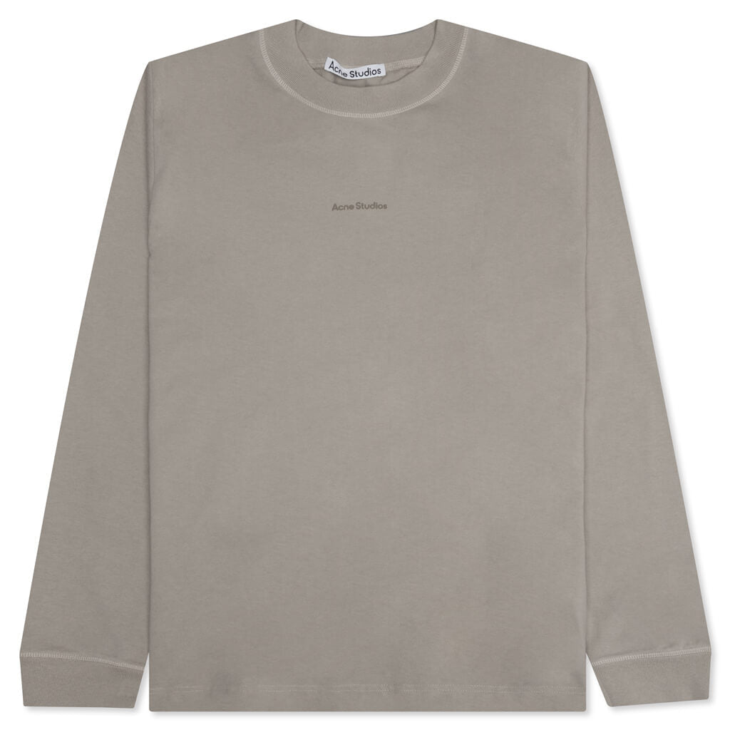 Logo L/S T-Shirt - Oyster Grey