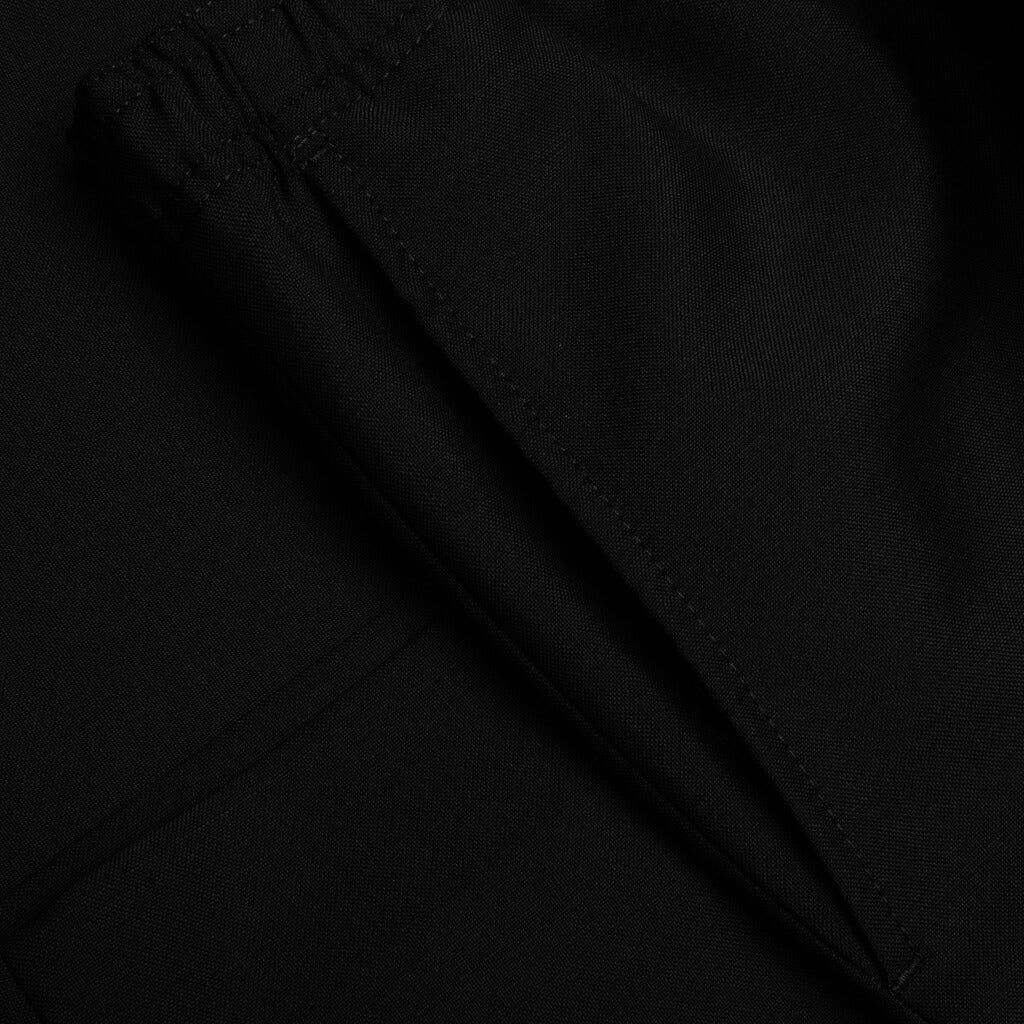 Mohair-Blend Trousers - Black