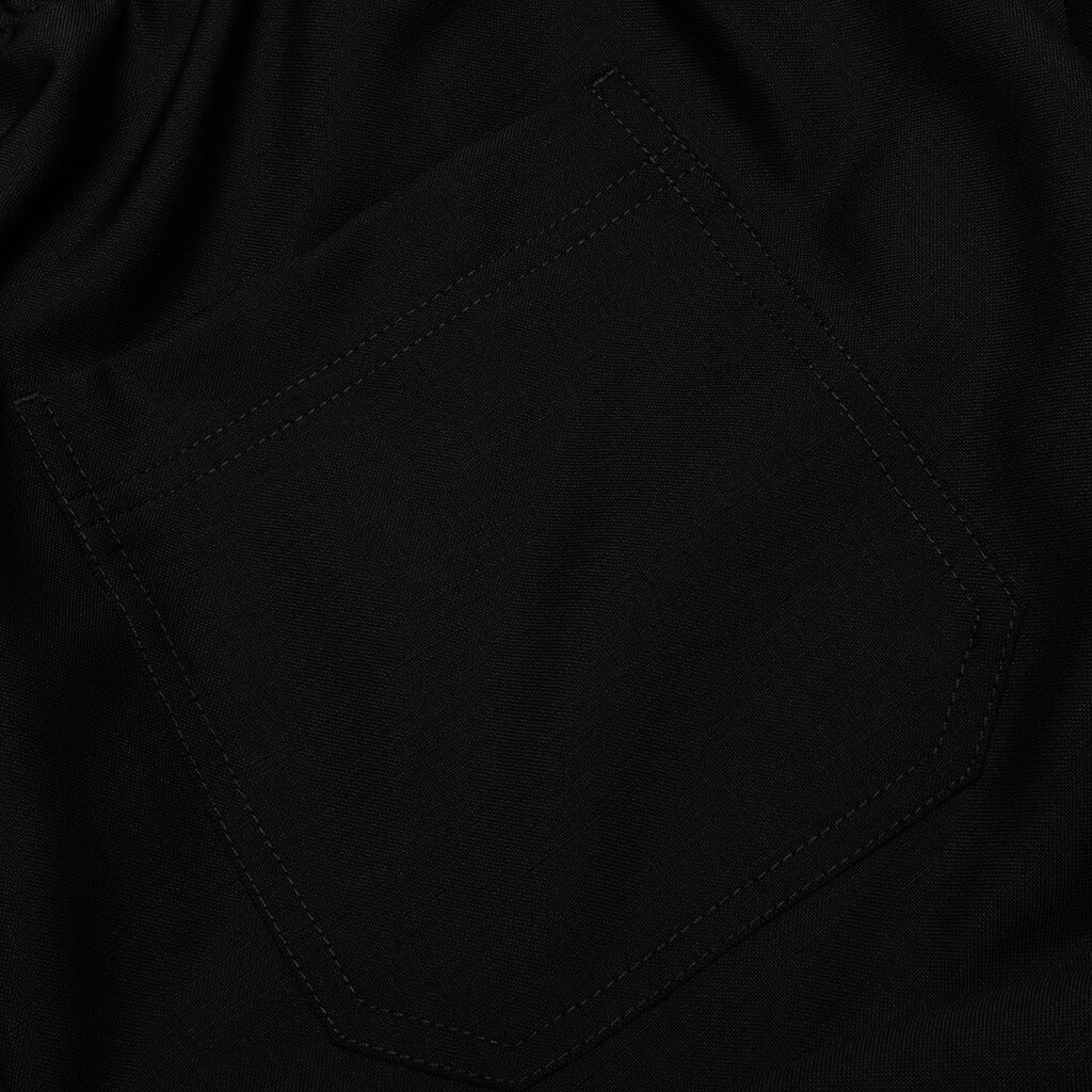 Mohair-Blend Trousers - Black