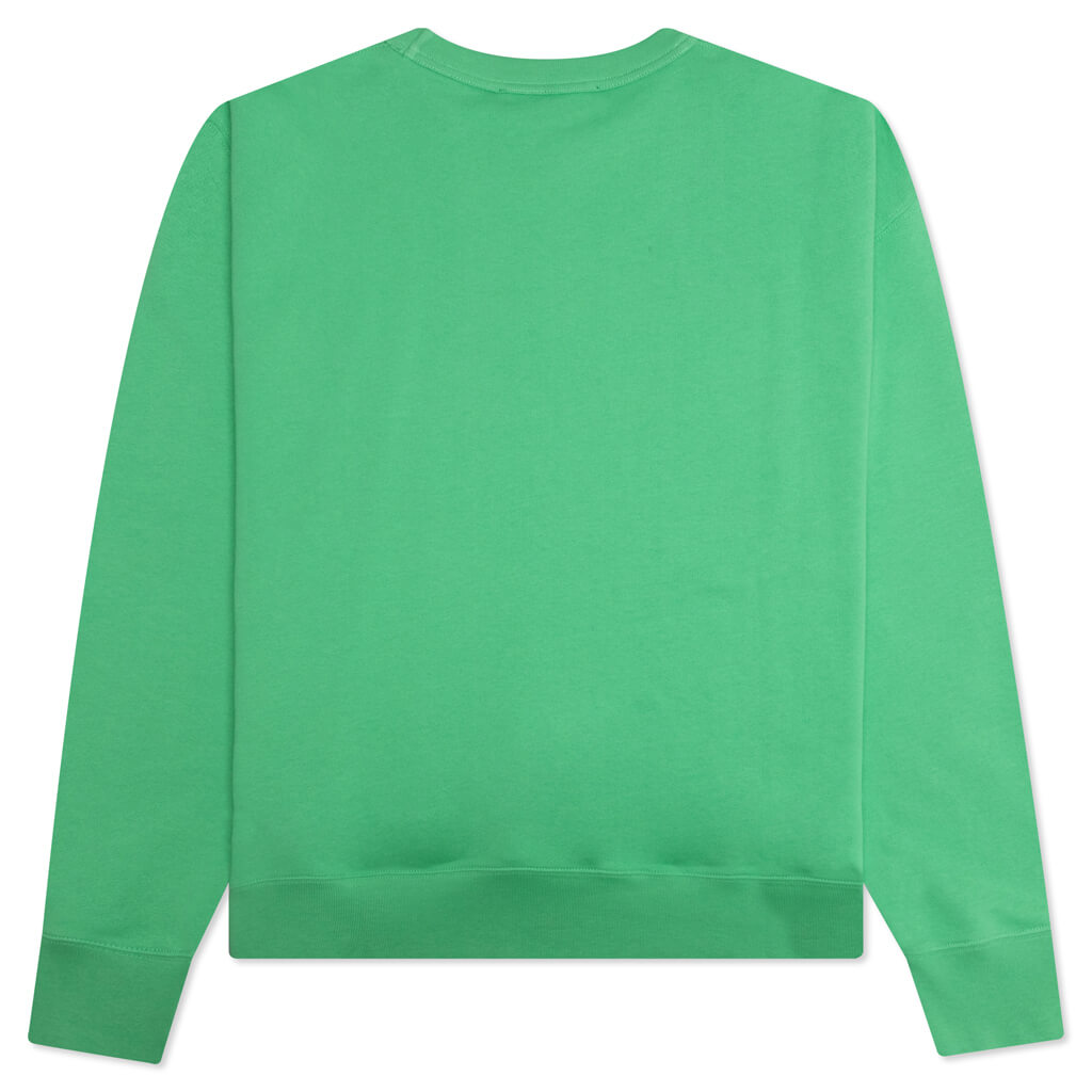 Crew Neck Sweatshirt - Fern Green