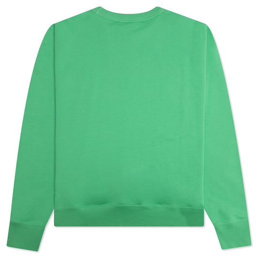 Crew Neck Sweatshirt - Fern Green