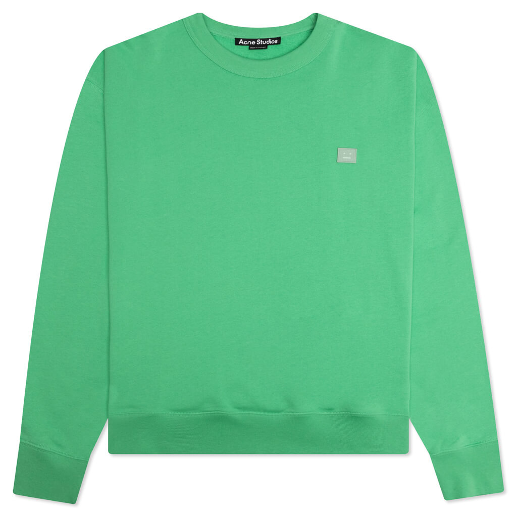 Crew Neck Sweatshirt - Fern Green
