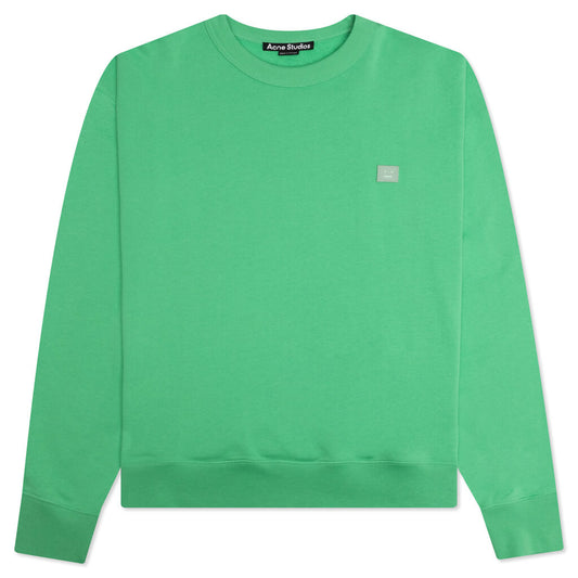 Crew Neck Sweatshirt - Fern Green
