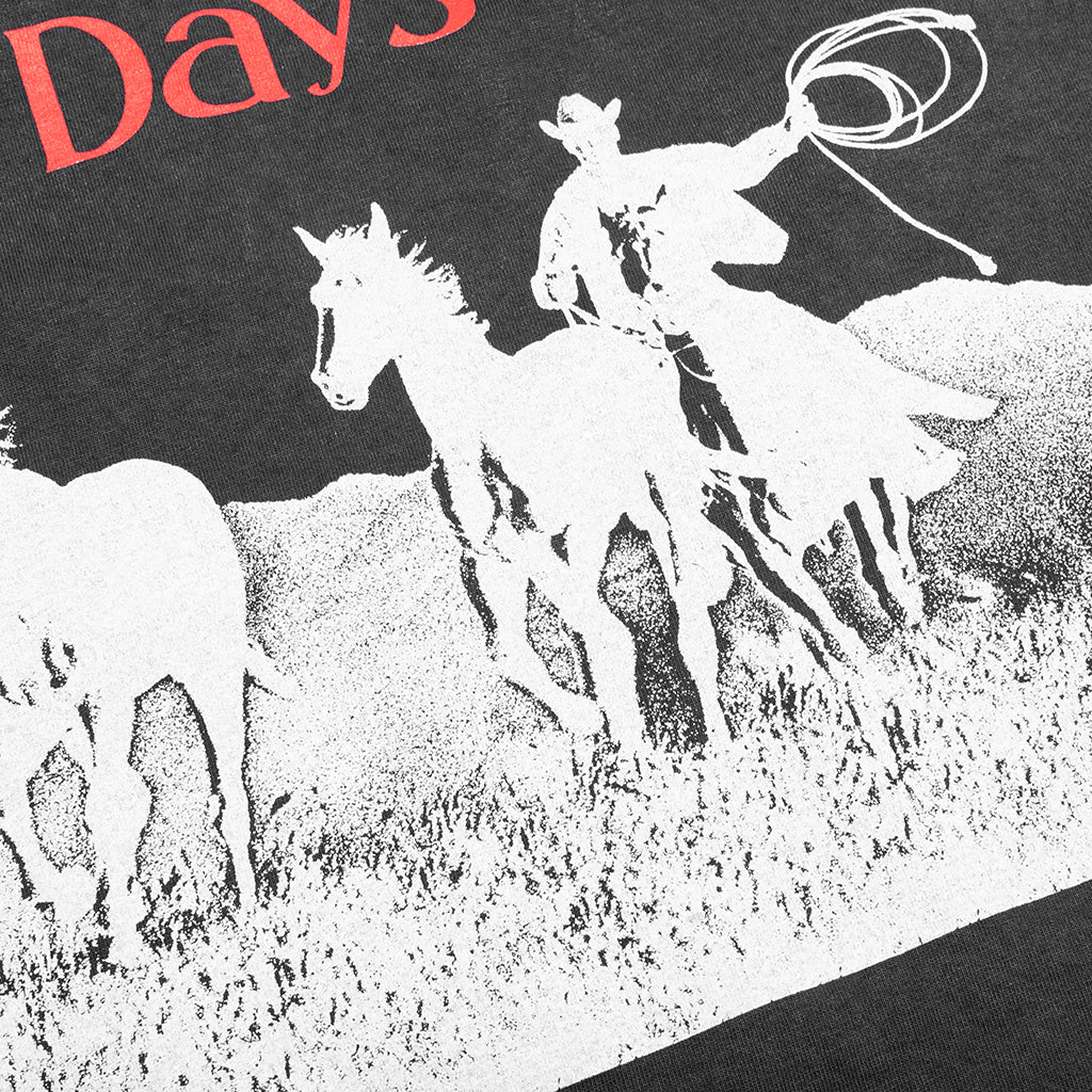Across the Plains T-Shirt - Sun Faded Black