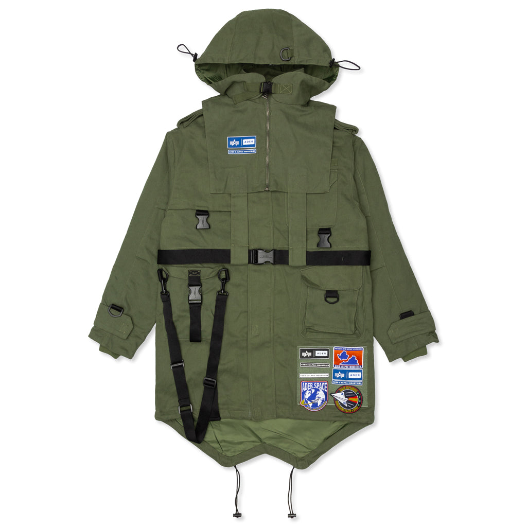 Ader Error x Alpha Industries M-65 Parka - Sage