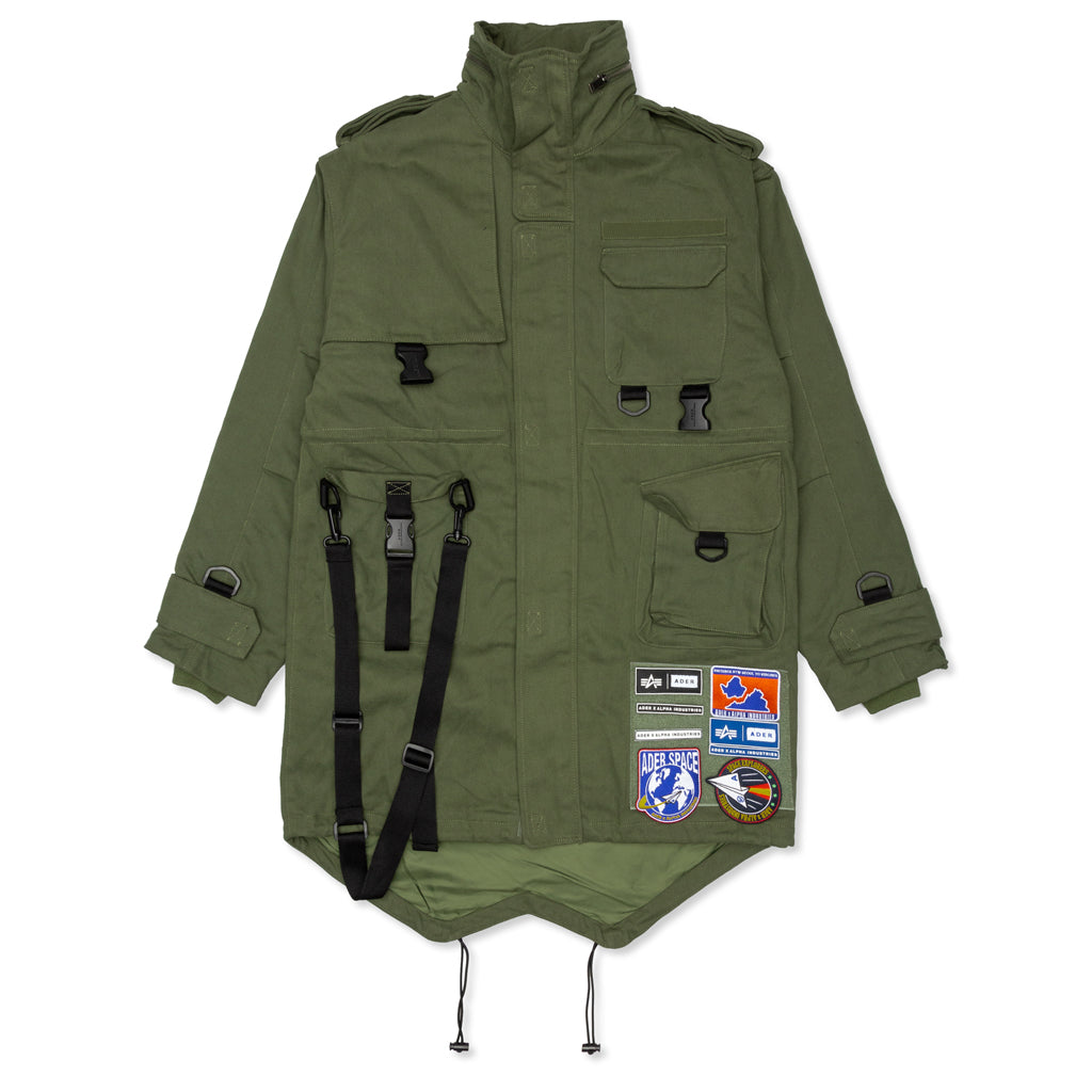 Ader Error x Alpha Industries M-65 Parka - Sage