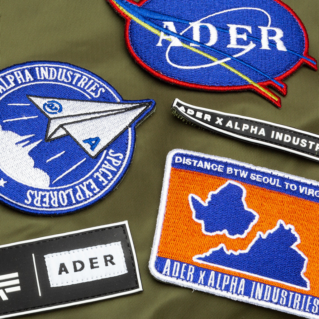 Ader Error x Alpha Industries MA-1 Jacket - Sage