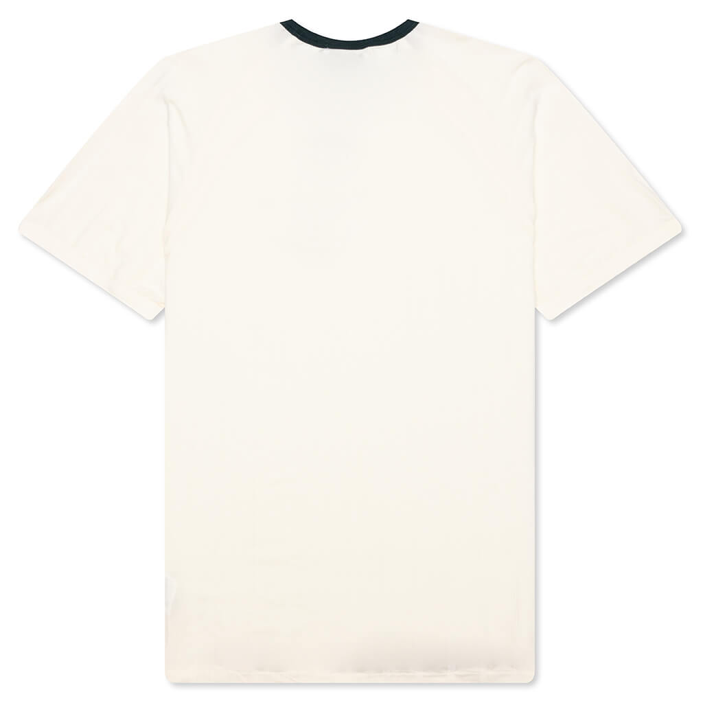 adidas Originals x CLOT Rib Tee by Edison Chen - Cream White/Green Night