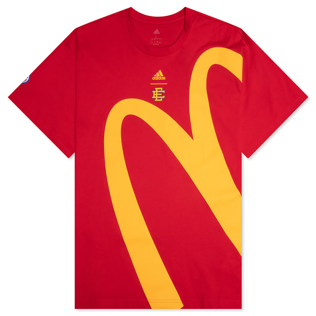 adidas Originals x Eric Emanuel x McDonald's GFX Tee - Red