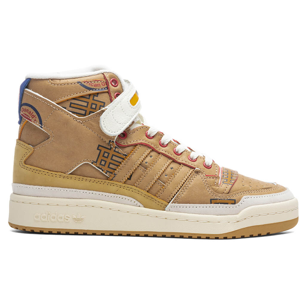 adidas Originals x Eric Emanuel x McDonalds Forum 84 Hi - Off White/Supcol/Royal Blue