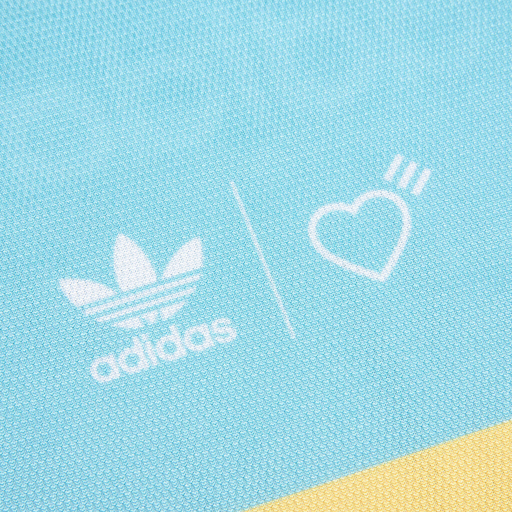 adidas Originals x Human Made Graphic Tee - Light Aqua
