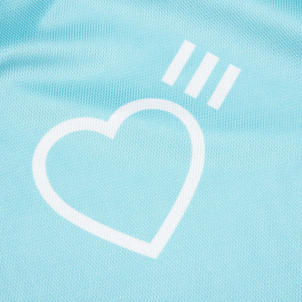 adidas Originals x Human Made Graphic Tee - Light Aqua