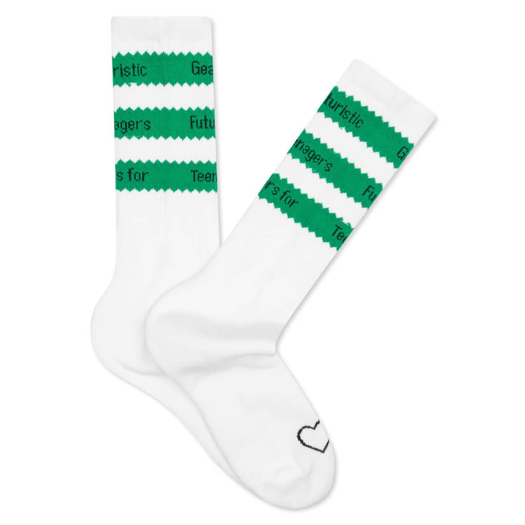 adidas Originals x Human Made Socks - White/Green