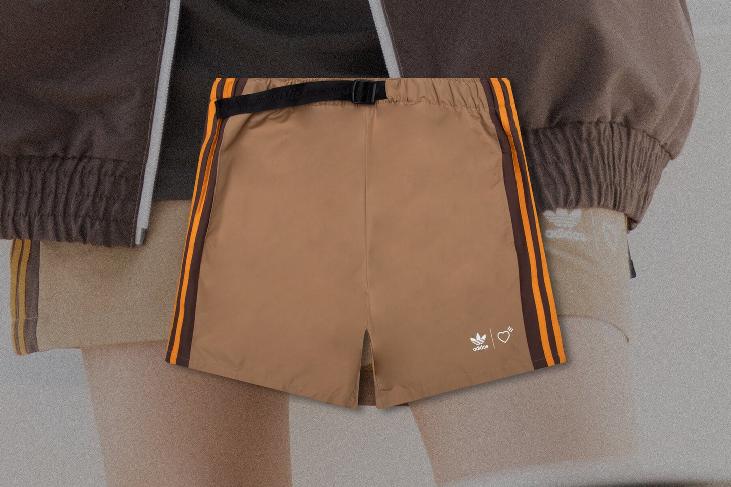 adidas Originals x Human Made Wind Shorts - Cardboard