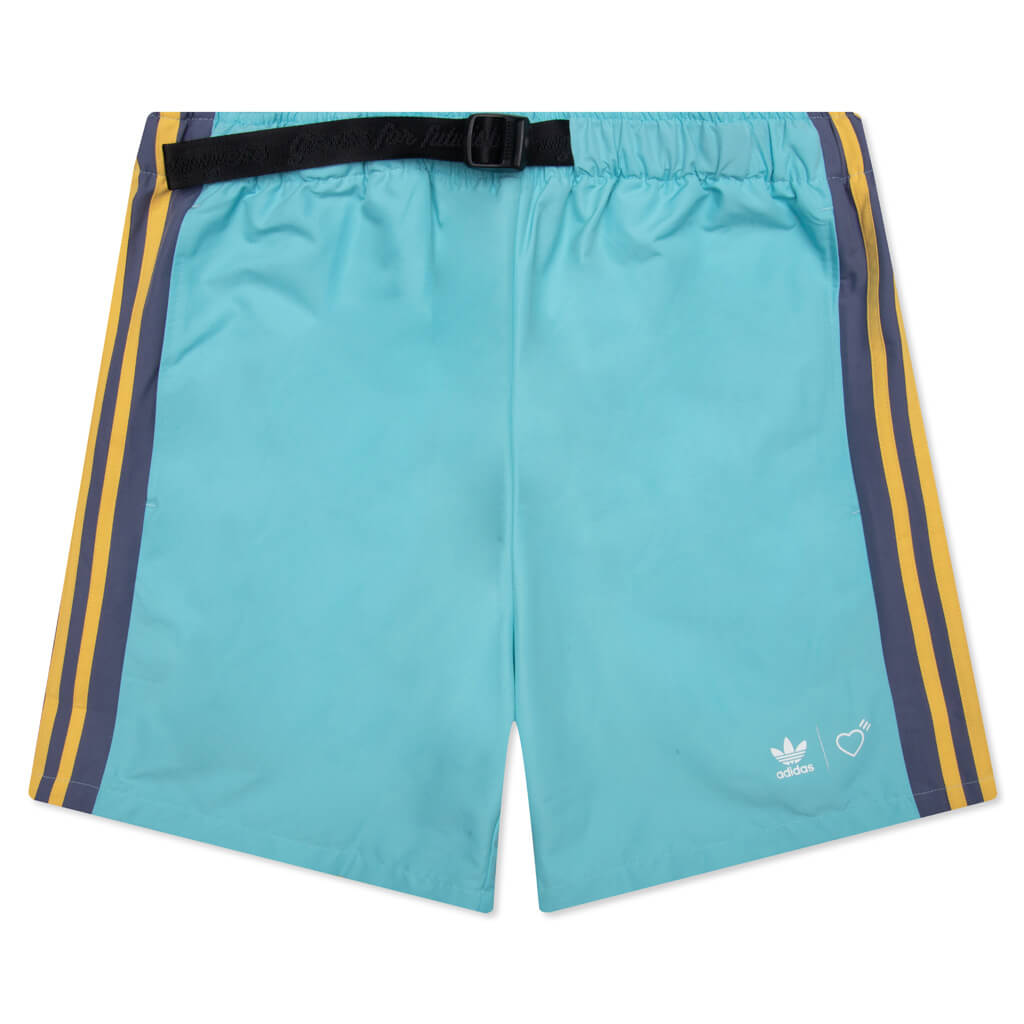 adidas Originals x Human Made Wind Shorts - Light Aqua