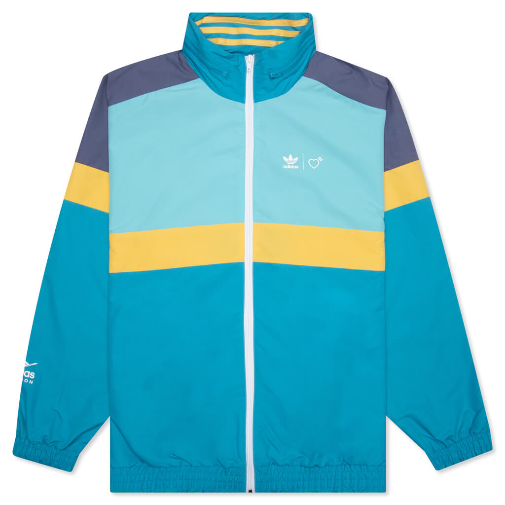 adidas Originals x Human Made Windbreaker - Light Aqua