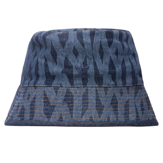 adidas Originals x Ivy Park Reversible Monogram Bucket Hat - Dark Blue