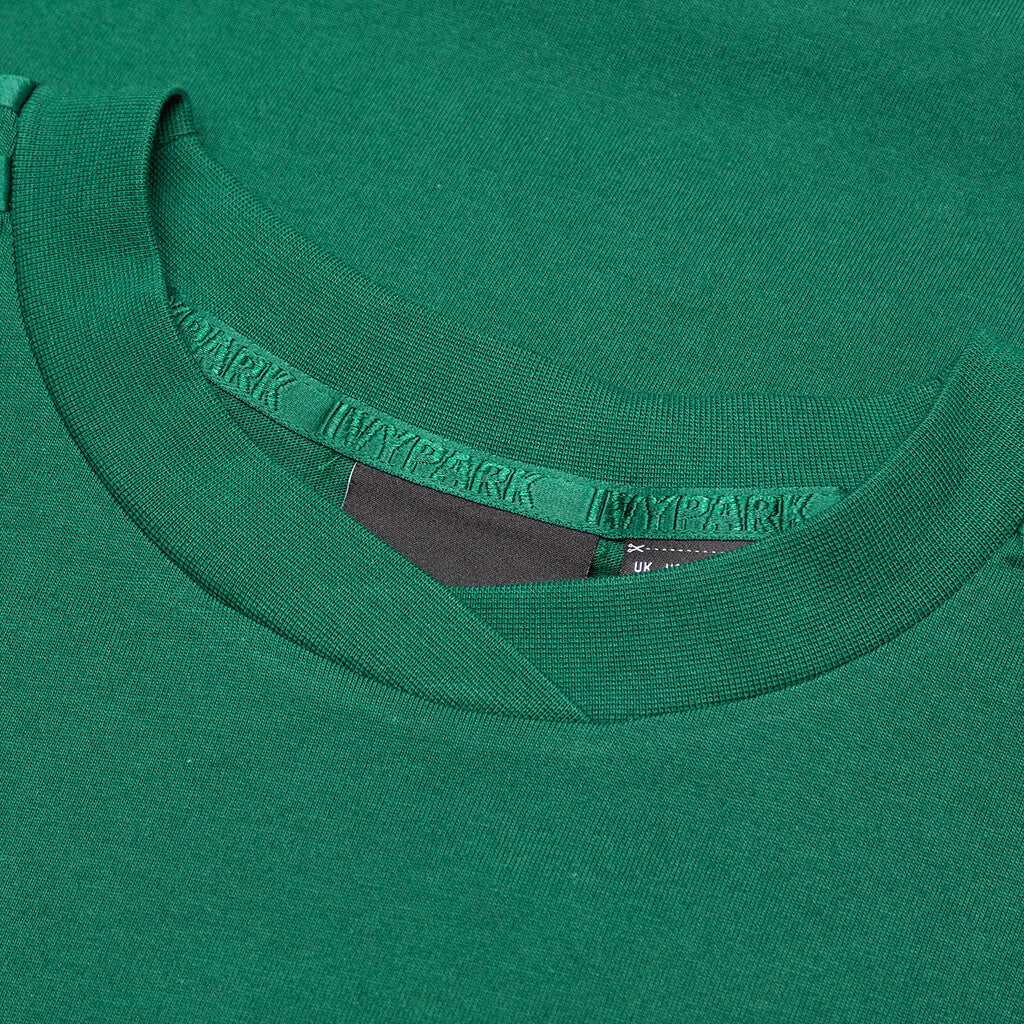 adidas Originals x Ivy Park 4All 3 Stripe Tee - Dark Green