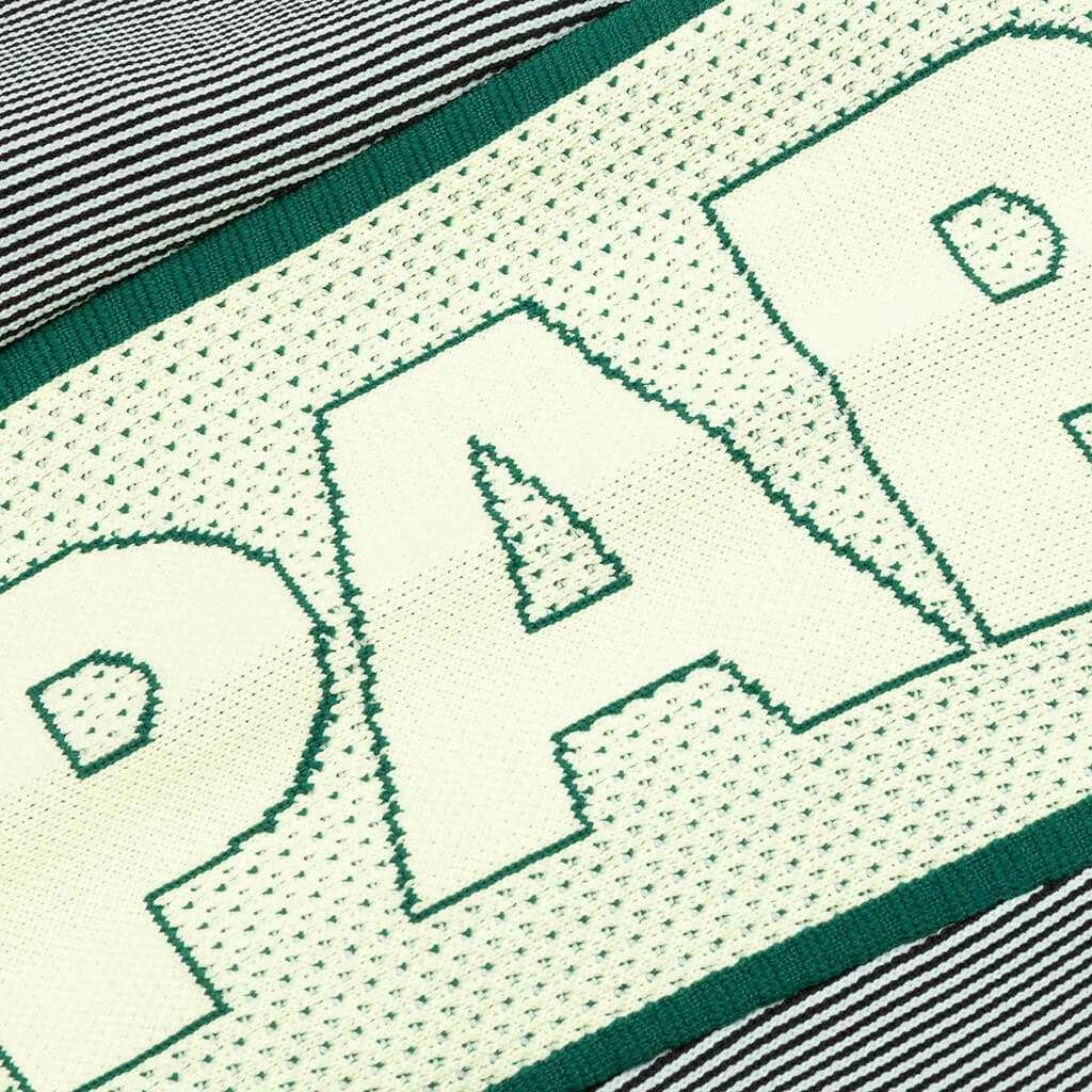 adidas Originals x Ivy Park Knitted Logo Dress - Dark Green/Green Tint