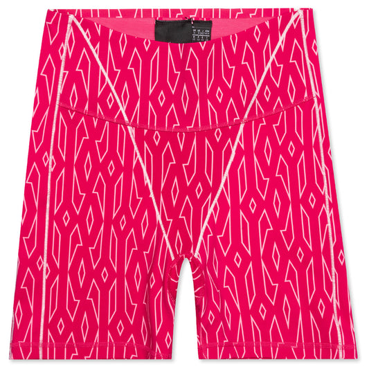 adidas Originals x Ivy Park Monogram Cycling Short - Bold Pink
