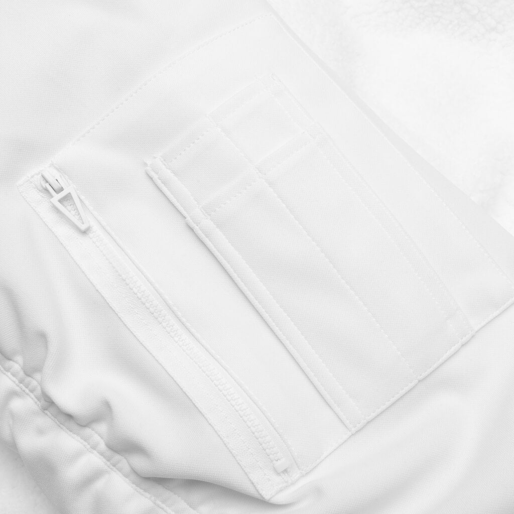 adidas Originals x Ivy Park Sherpa Layered Jacket - Core White