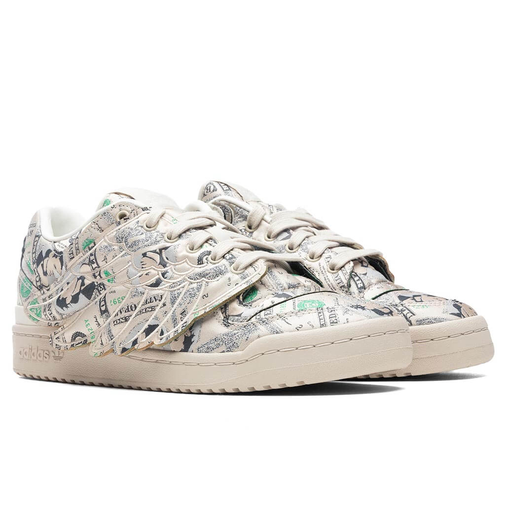 adidas Originals x Jeremy Scott Forum Wings Low Money - Clear Brown