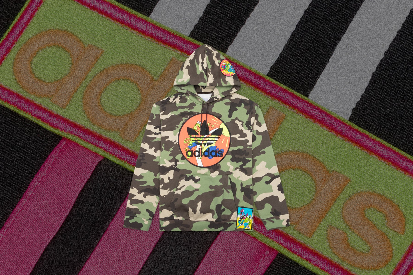 adidas Originals x Jeremy Scott Hoodie - Multi Color