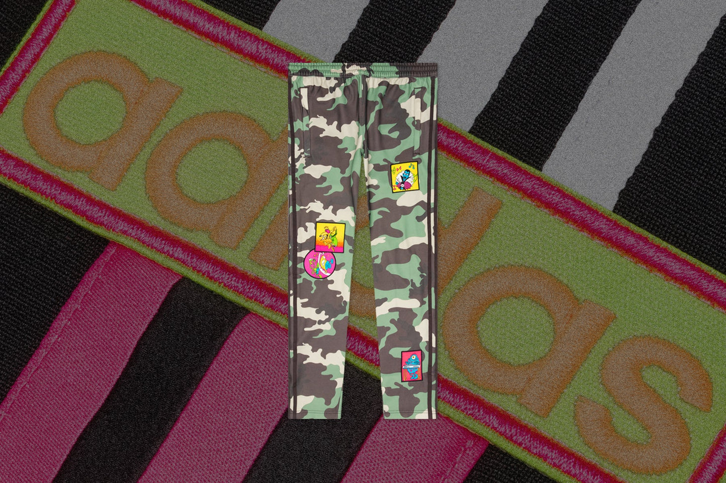 adidas Originals x Jeremy Scott Track Pant - Multi Color