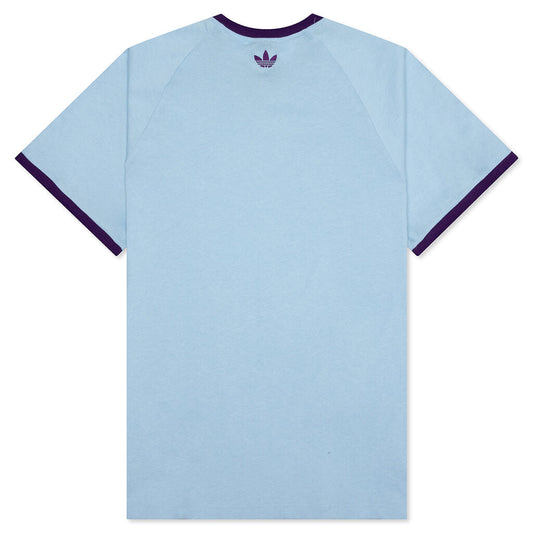 adidas Originals x Kerwin Frost Ringer Tee - Clear Sky