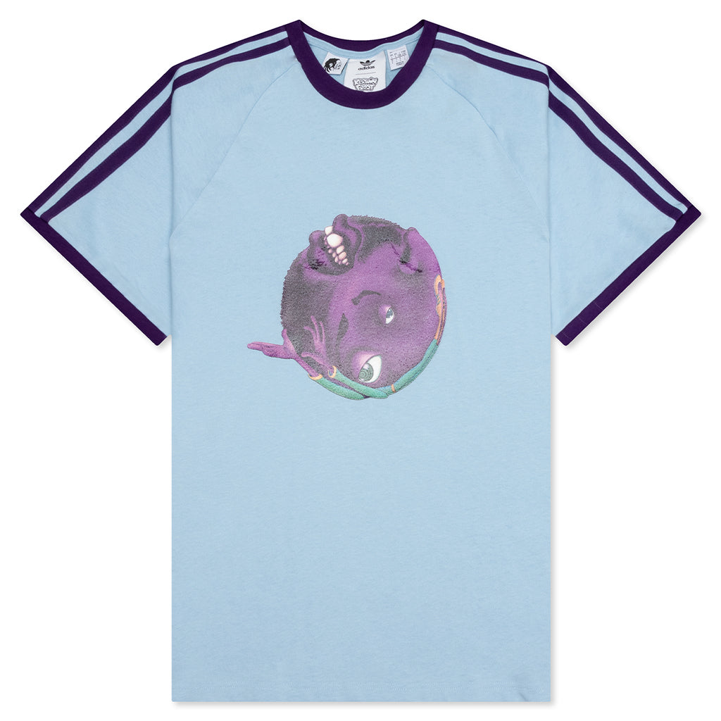 adidas Originals x Kerwin Frost Ringer Tee - Clear Sky