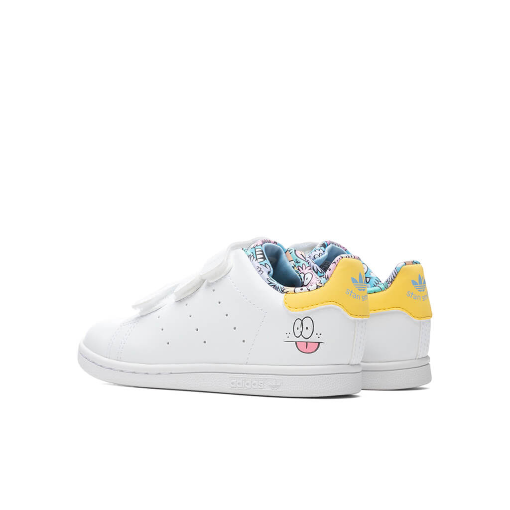 adidas Originals x Kevin Lyons Toddler Stan Smith - Cloud White/Clear Sky