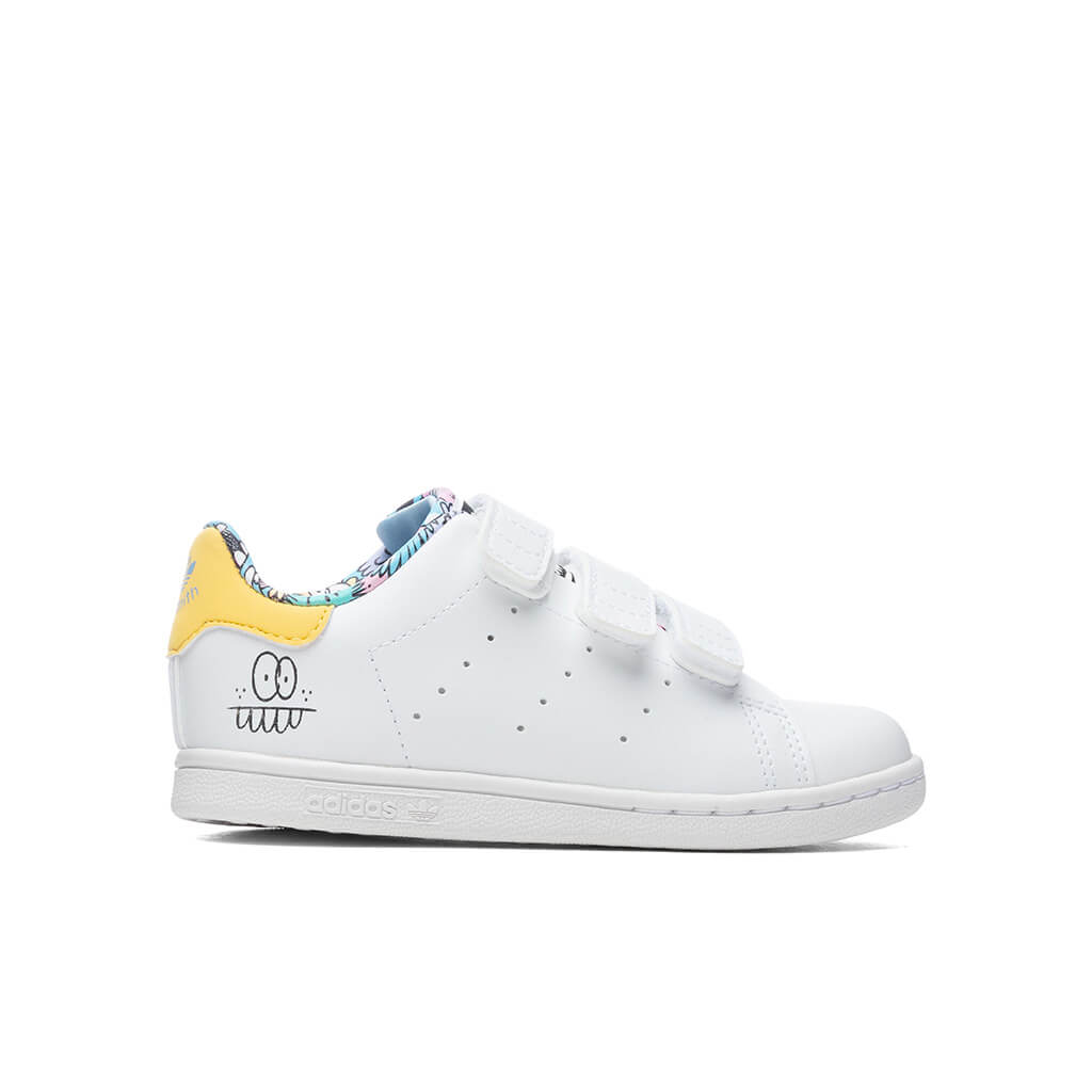 adidas Originals x Kevin Lyons Toddler Stan Smith - Cloud White/Clear Sky
