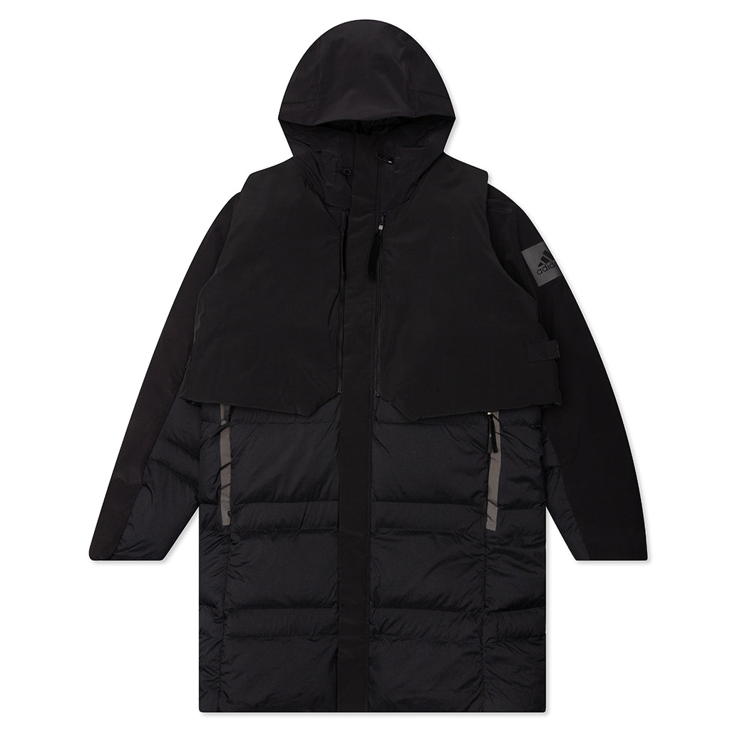 adidas Originals x Pharrell Williams Myshelter Down Parka - Black