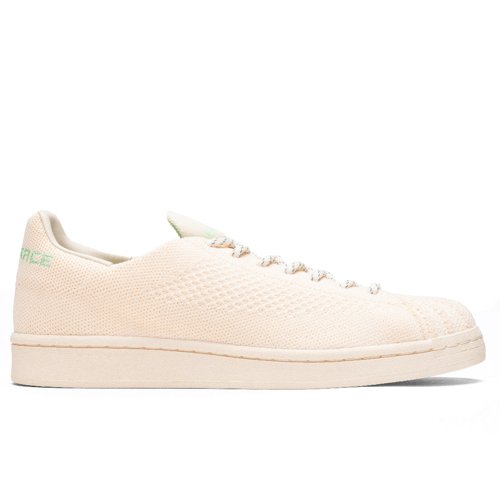 adidas Originals x Pharrell Williams Superstar Primeknit - Ecru Tint