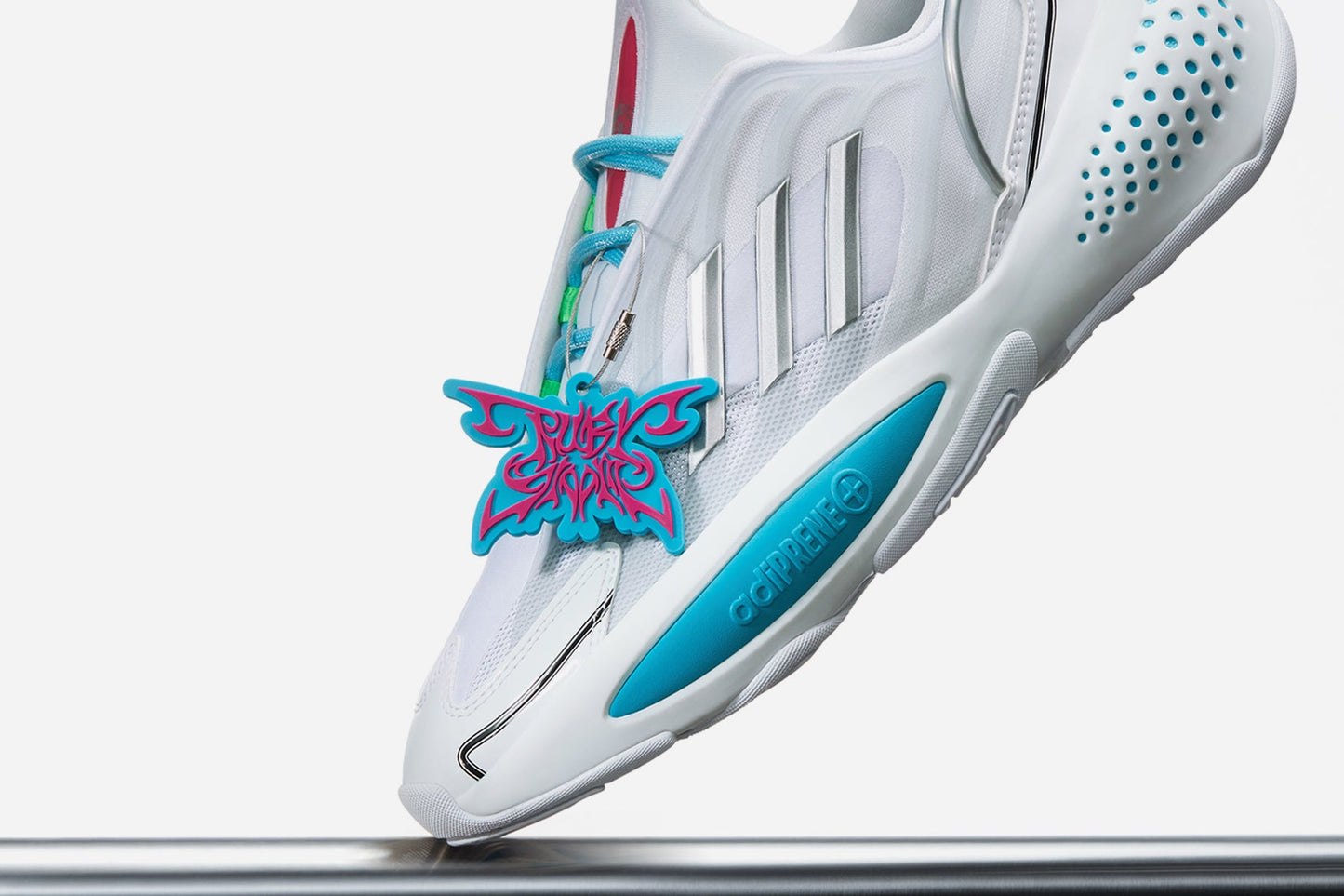 adidas Originals x RUBY 9100M Ozrah - Cloud White/Silver Metallic/Shock Pink