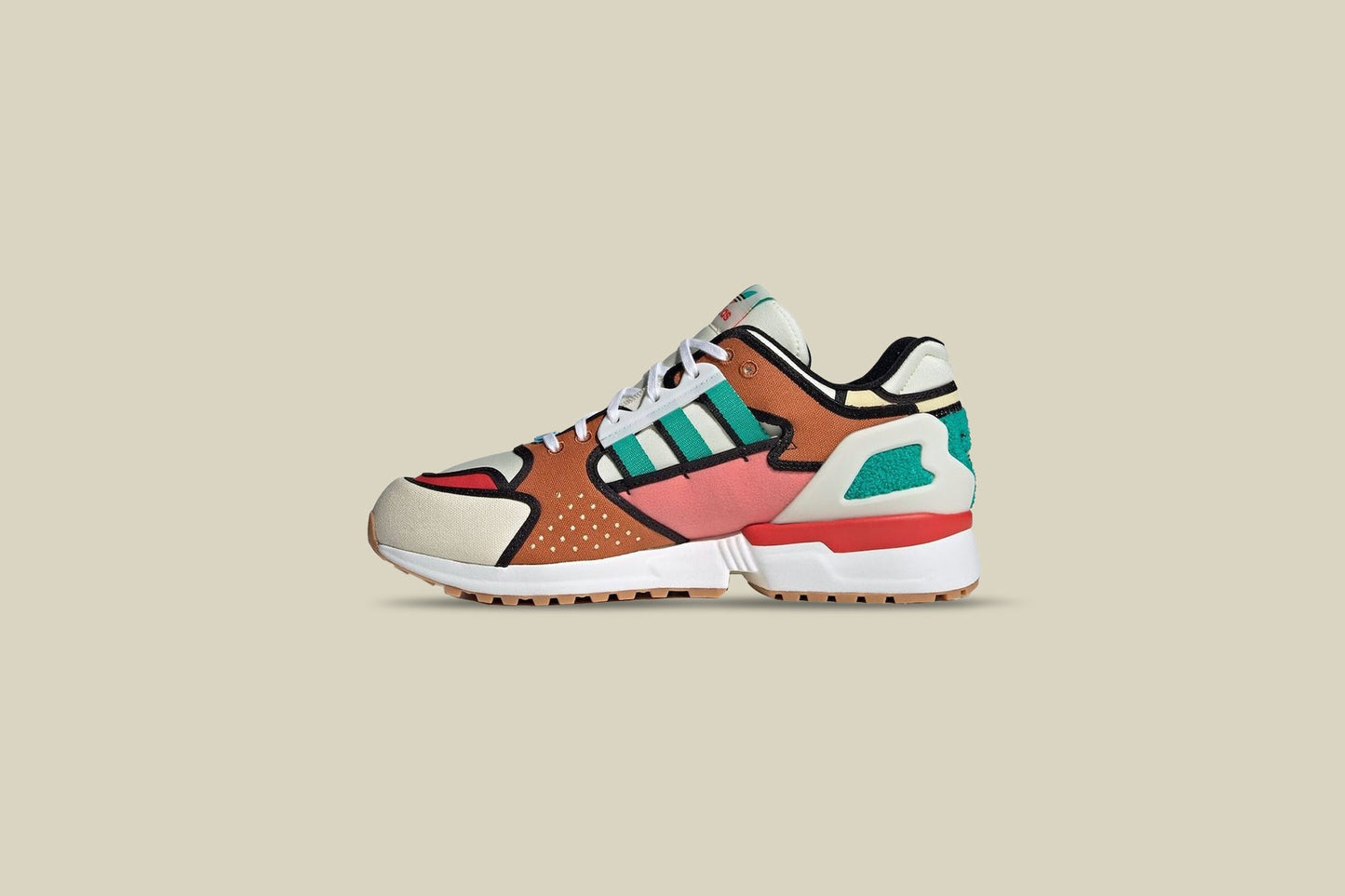 adidas Originals x The Simpsons ZX 10000 Krusty Burger - White/Multi