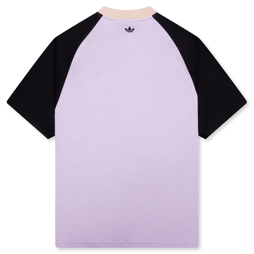 adidas Originals x Wales Bonner Cali Tee - Purple Tint/Black
