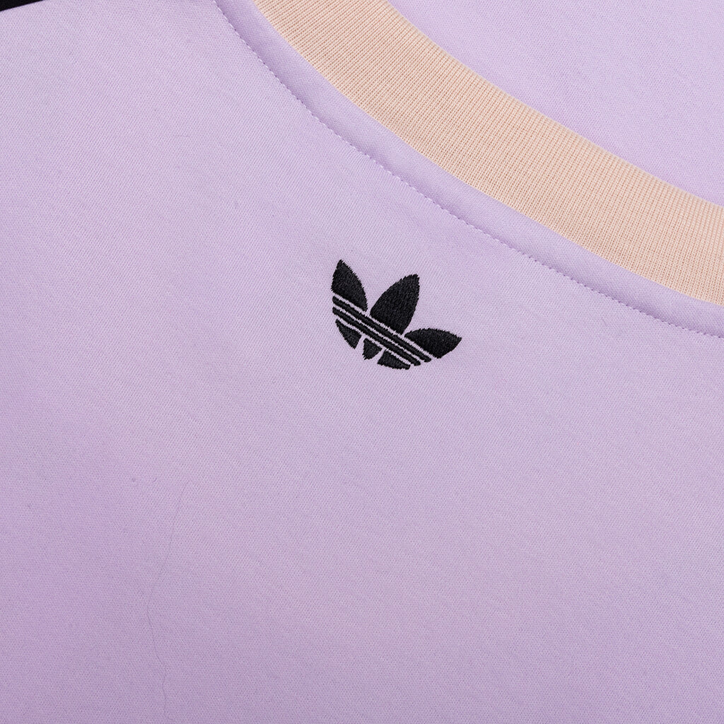 adidas Originals x Wales Bonner Cali Tee - Purple Tint/Black