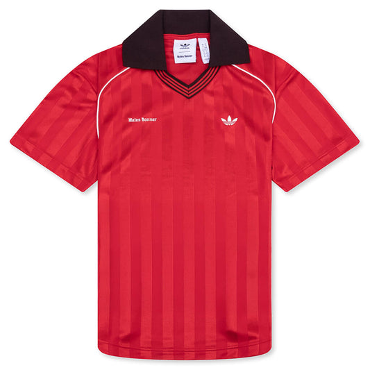 adidas Originals x Wales Bonner Football Tee - Better Scarlet