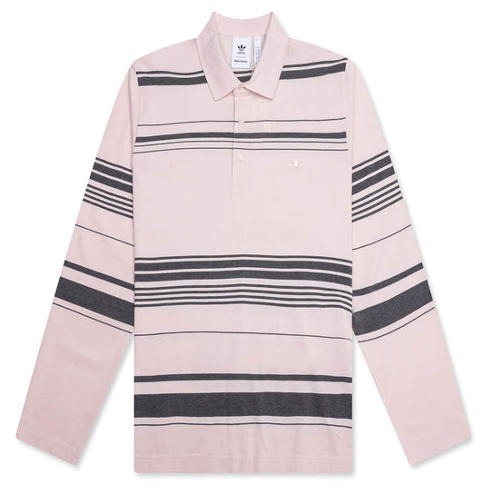 adidas Originals x Wales Bonner Knit Polo - Wonder Quartz