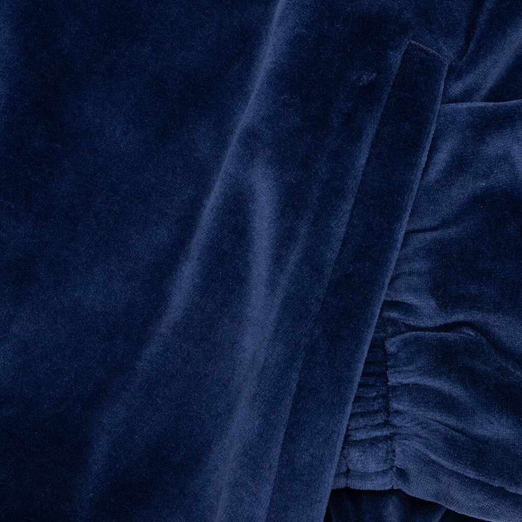 adidas Originals x Wales Bonner Velour Track Jacket - Collegiate Navy