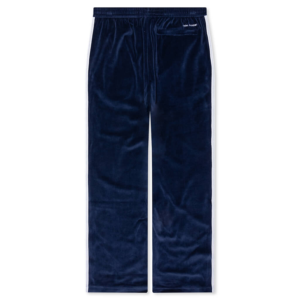 adidas Originals x Wales Bonner Velour Track Pant - Collegiate Navy