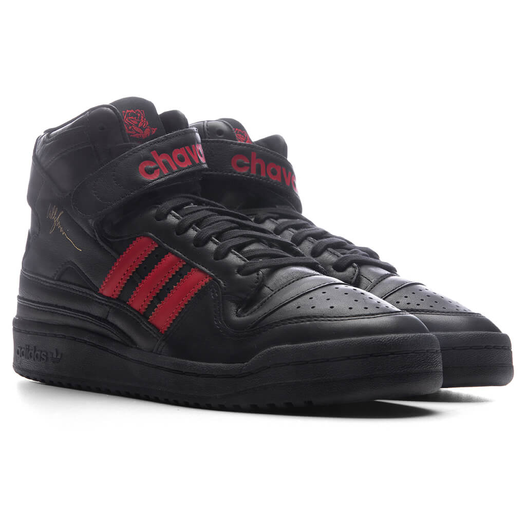 adidas Originals x Willy Chavarria Forum 84 - Core Black/Core Black/Red