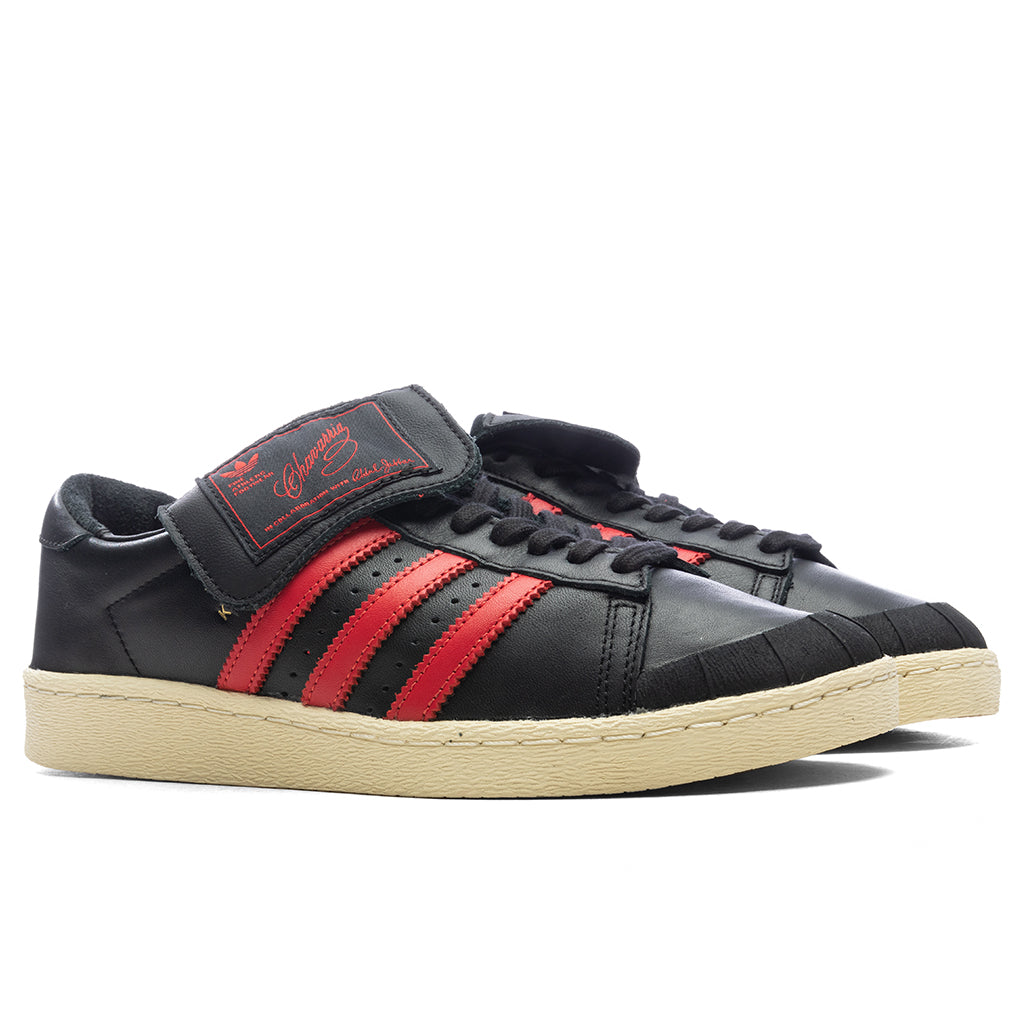 adidas Originals x Willy Chavarria Jabbar Low - Core Black/Red