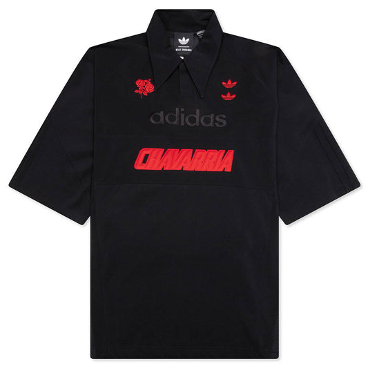 adidas Originals x Willy Chavarria Polo Shirt - Black