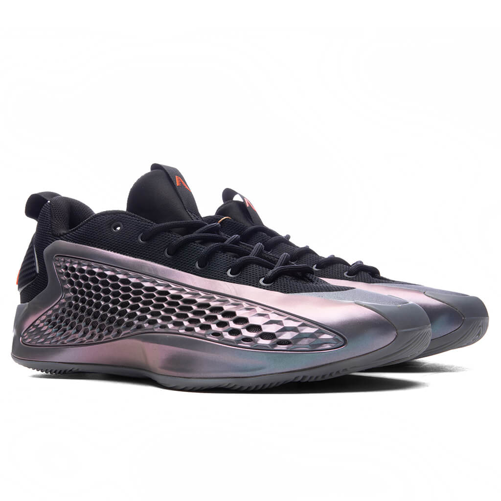 adidas Originals x Anthony Edwards 1 Low - Iron Metallic/Core Black/Solid Orange