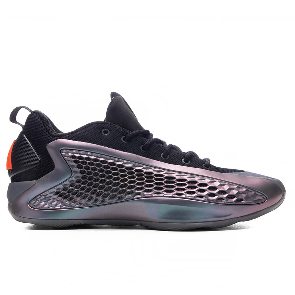 adidas Originals x Anthony Edwards 1 Low - Iron Metallic/Core Black/Solid Orange