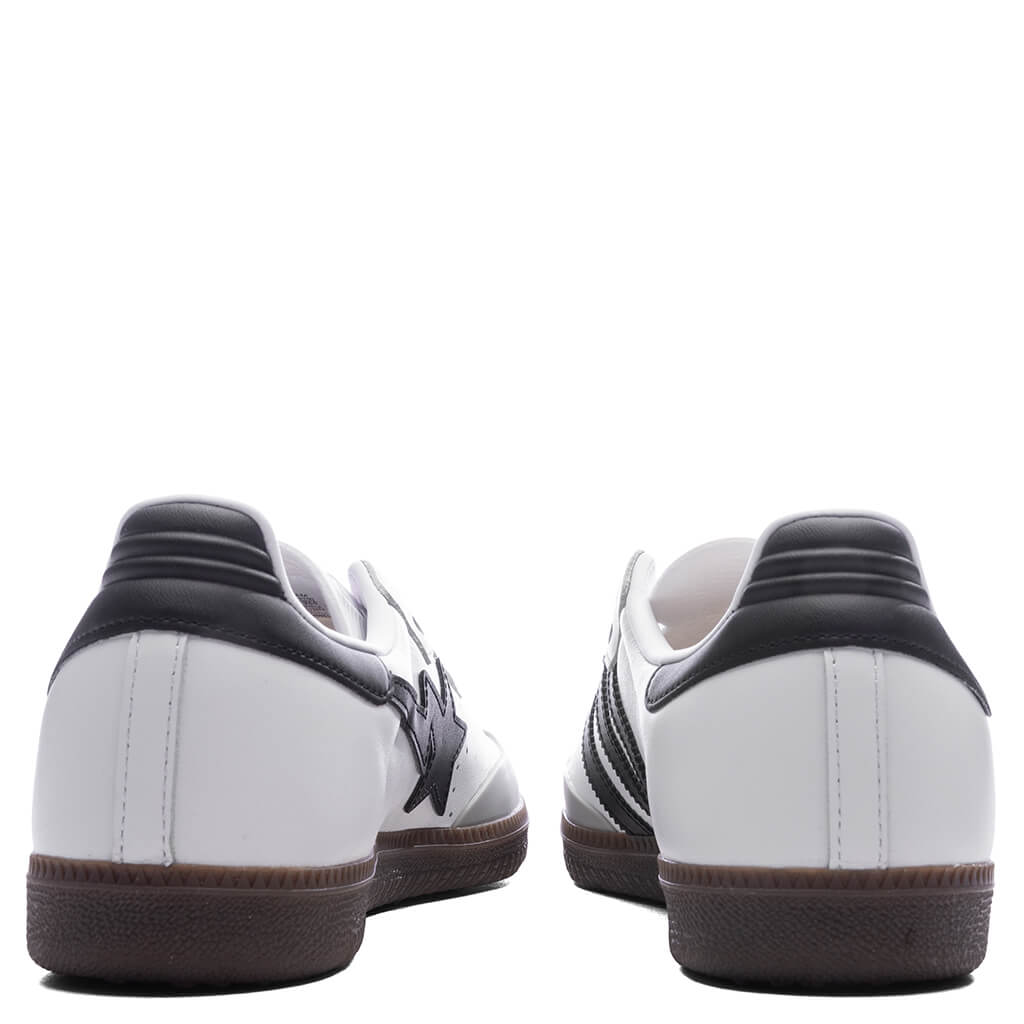 adidas Originals x BAPE Samba - Cloud White/Core Black/Gum