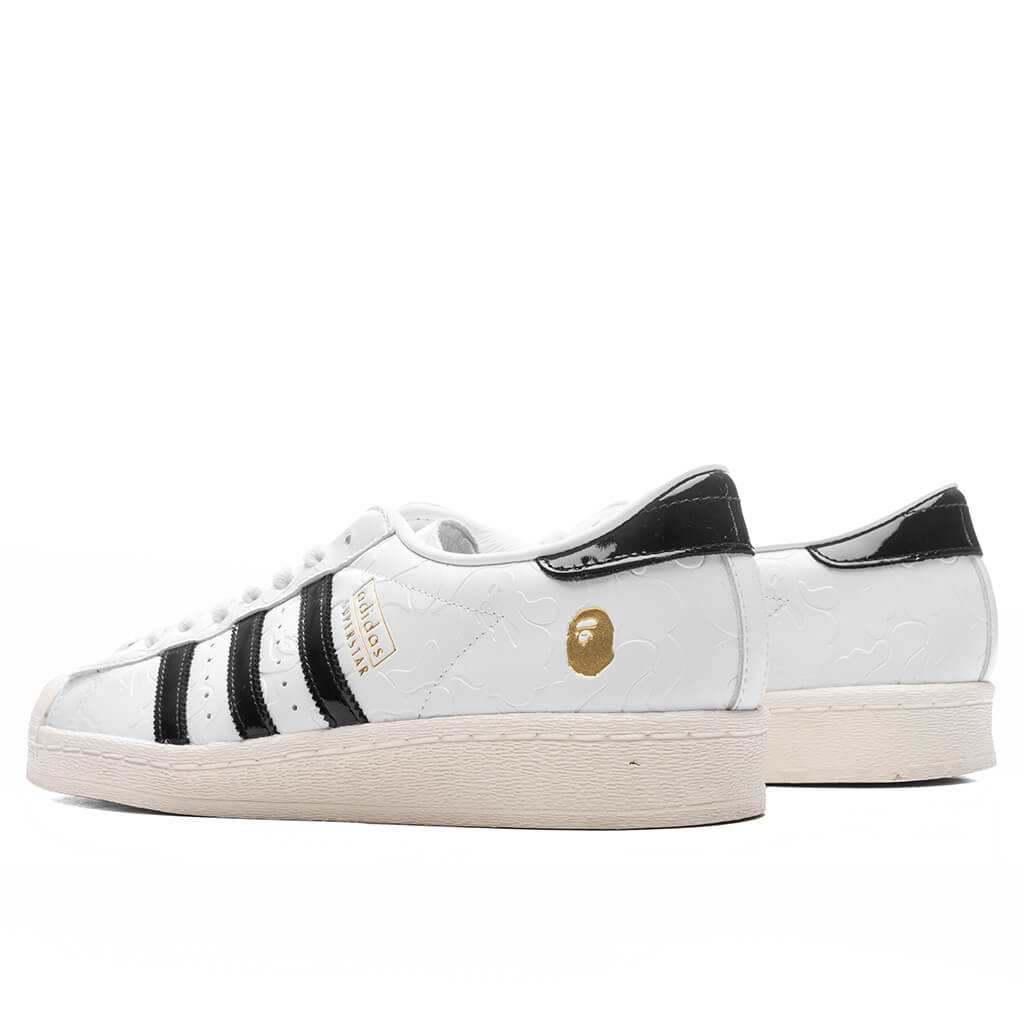 adidas Originals x BAPE Superstar - Cloud White/Core Black/Off White