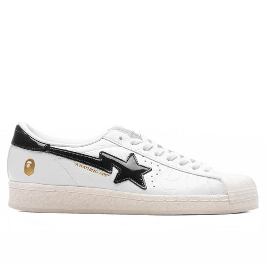 adidas Originals x BAPE Superstar - Cloud White/Core Black/Off White